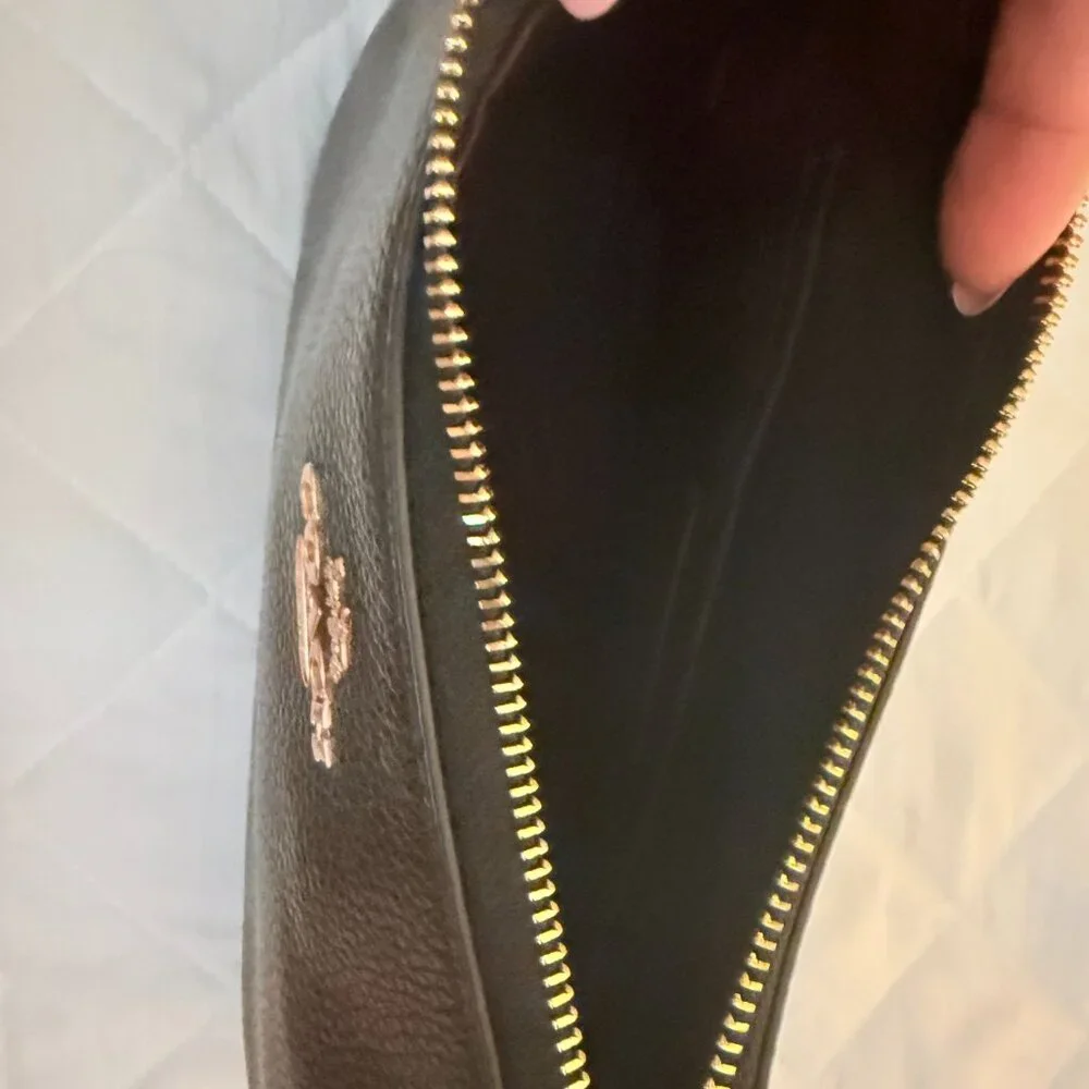 medium coach teri shoulder bag and charm wallet